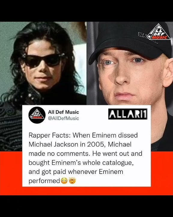 EMINEM VS MICHAEL JACKSON YouTube