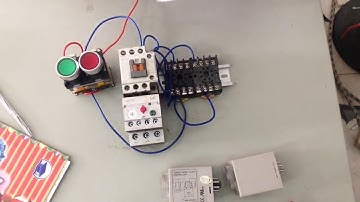 Mạch 2 Timer Điều Khiển 1 Động Cơ Làm Việc Theo Thời Gian - Circuit 2 Timer Controls 1 Motor