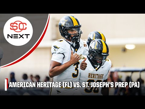 No. 9 American Heritage (FL) vs. No. 16 St. Joseph's Prep (PA) | Full Game Highlights