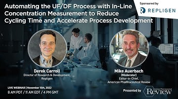 Automating UFDF Process w/ In-Line Conc Measurement to Reduce Cycling Time & Accelerate Process Dev