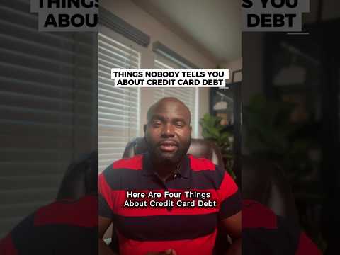 Thumbnail for Things Nobody Tell You About Credit Card Debt #creditcard #debtfree #shorts #debtfreedom