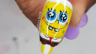 Bob Esponja en mano alzada / colaboración