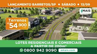 MAISPARQUE BARRETOS 3 | LANÇAMENTO 13/09
