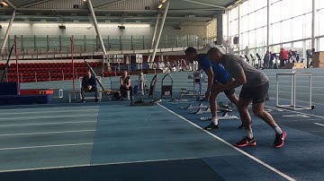 Acceleration Day with rugby boys JJ and AW