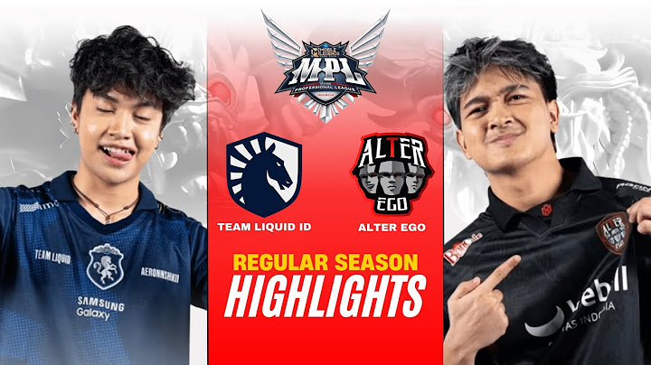 TEAM LIQUID ID vs ALTER EGO HIGHLIGHTS | MPL ID S15 Regular Season TLID vs AE