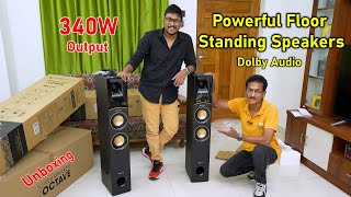 Powerful Dolby Tower Speakers for Your Home 340W Monster Sound  ?