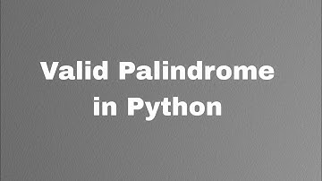 Check if a string is a palindrome in Python | The optimal way!