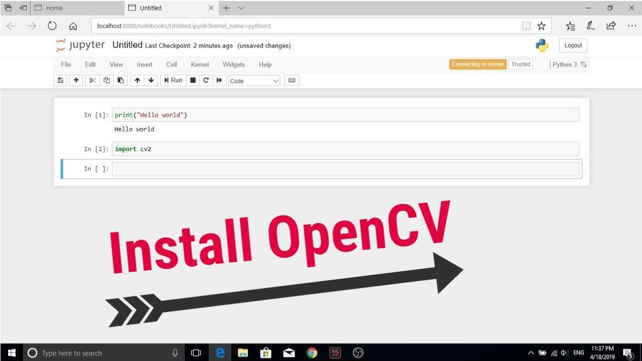 How To Install Opencv On Anaconda