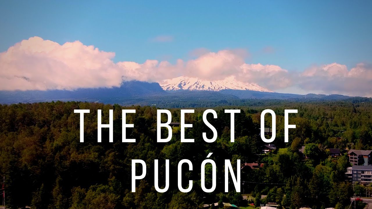 Вулкан Вилларика и Пукон - посетите Чили!!! Дрон 4К