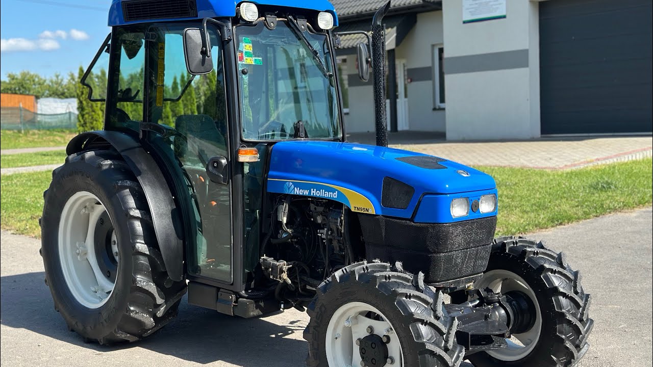 New Holland TN95NA /  ciągnik sadowniczy / po dużym serwisie
