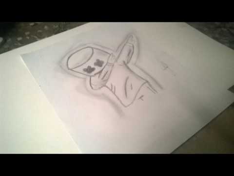Marshmello Speed Drawing 2017 By Felix Arti S