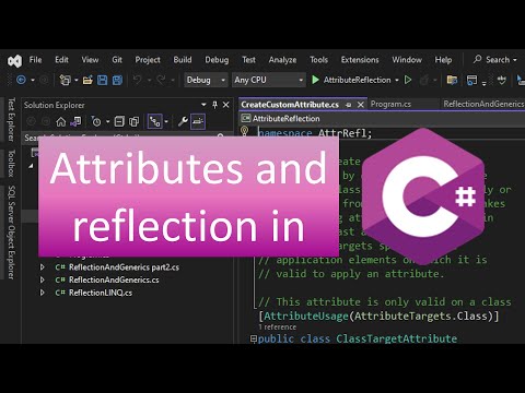Attributes and reflection in C#