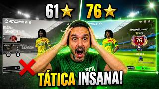 😮 A melhor TÁTICA modo MANAGER para GER 124+ no FC MOBILE 26