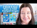 NEW Hero Arts Kit + 2 EASY Ways to Color Stamped Images