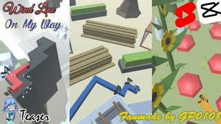 Wind Line  On My Way fanmade By Gp0108 template By  teaser  Blueminggm