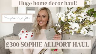 HUGE HOMEWARE HAUL ~ Sophie Allport Spring Summer Home decor 2022 | Unboxing Modern country interior