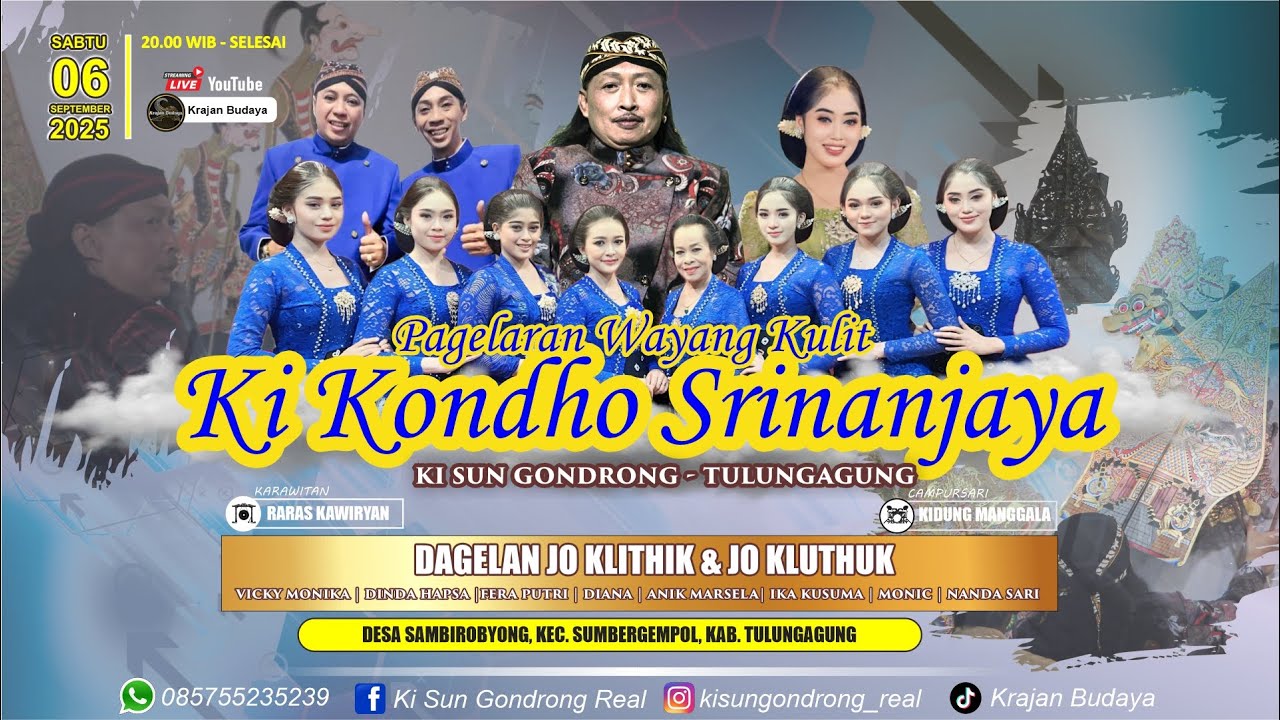 #live WAYANG KULIT KI SUN GONDRONG ~ BT : DUO JO ~ LAKON SRI SEDANA