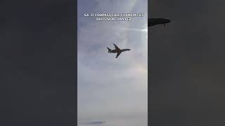 EA-37 Compass Call II landing at Davis Monthan AFB