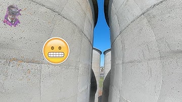 Practicing how to dive. DJI FPV Air Unit DVR. ImpulseRC APEX 5 inch frame build.