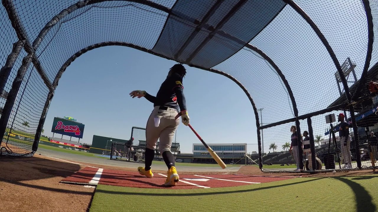 Cage Cam: Spring training batting practice with the 2024 Braves 