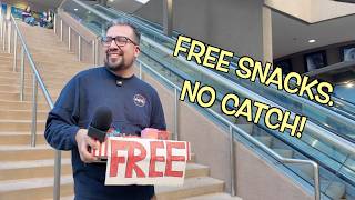 Surprising Moviegoers with FREE Snacks at AMC Burbank 16!