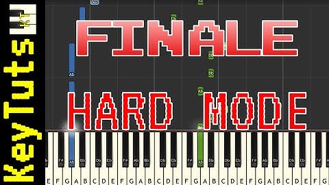 Learn to Play Finale from Undertale - Hard Mode