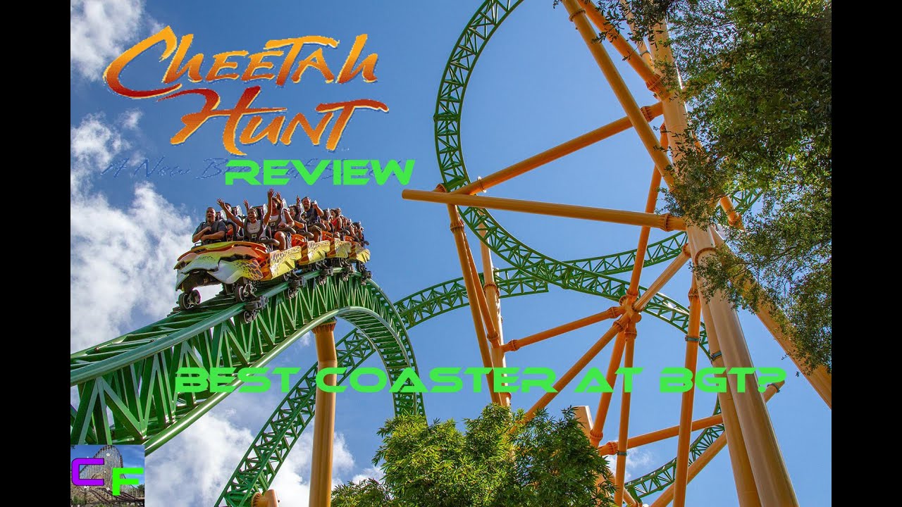 Cheetah Hunt Review Busch Gardens Tampa Intamin Blitz Coaster - YouTube