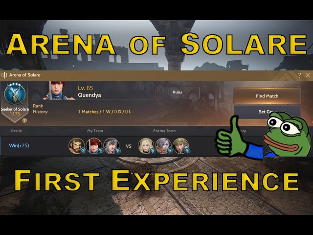 Guia do Aventureiro] Arena Solare