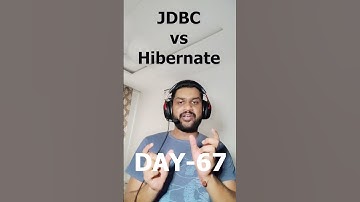 What is the difference between JDBC and Hibernate? #java #interview #interviewtips