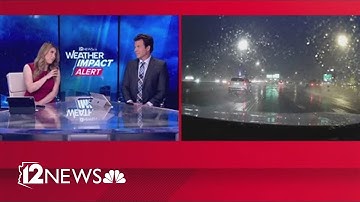 Team Coverage: Rain coming down in the Valley