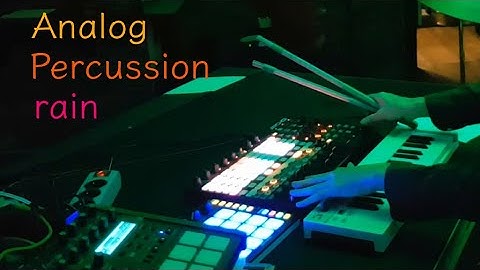 Performance with synths, FX and live looping (DSI Tempest, Akai APC 40, Presonus Atom, Ableton)