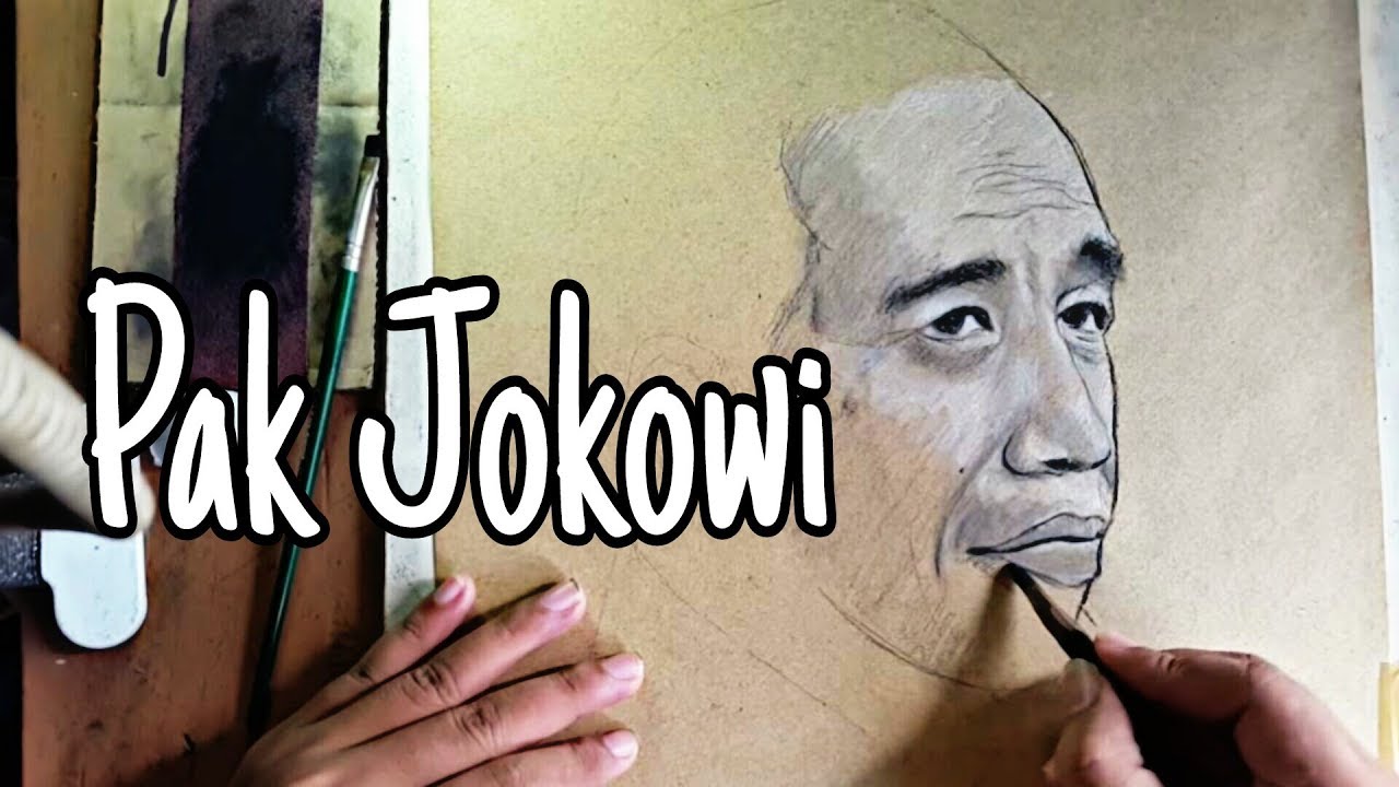 Sketsa Gambar Jokowi | Garlerisket
