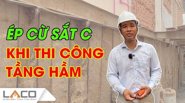 Hướng dẫn thi công hầm nhà phố sâu 2 5m