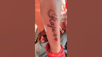 #raju #Raju name tattoo #tattoo