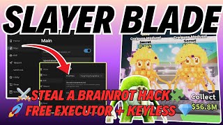 Aug 2025 Steal A Brainrot Script Infinite Brainrot Auto Farm Keyles Pastebin Exploit Gui