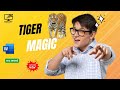 Tiger magic // ms word // (Bangla tutorial BD)