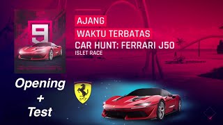 Asphalt 9| car hunt: ferrari j50 -