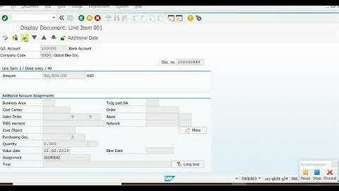 Display T Account FS10N (FAGLB03)