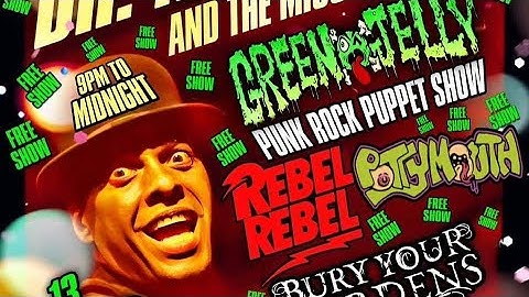 WTF-TV W/ ANGELO MOORE OF FISHBONE’S BAND, DR. MADD VIBE & THE MISSIN LINKS, REBEL REBEL, POTTYMOUTH