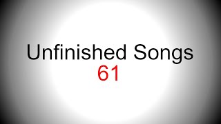 Pseudo sixties style short singing backing track - Unfinished song No.61