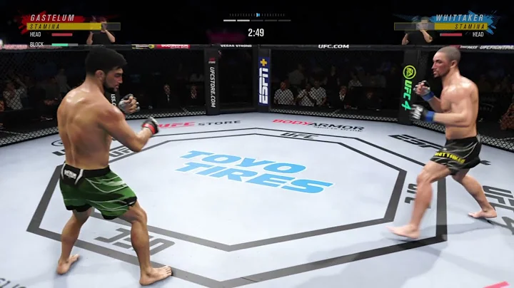 Robert Whittaker vs Kelvin Gastelum UFC 4 Fight