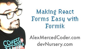 AM Coder - Making React Forms Easy with Formik