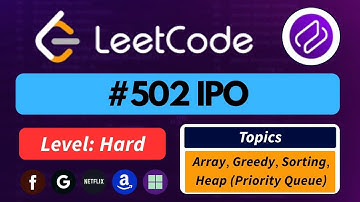 LeetCode 502 | IPO Problem | Max Profit Using Greedy + Max Heap