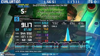 StepMania - 2025-1-4 - (SX15) Technological Transcendence [Side C] - 91.17%