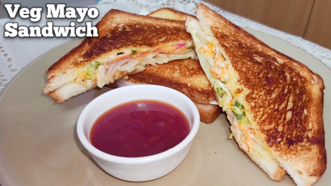 Veg Mayonnaise Sandwich Recipe | VEG MAYO Sandwich |Easy & Quick Mayo Sandwich |Kids Lunchbox Recipe | Classy Recipes