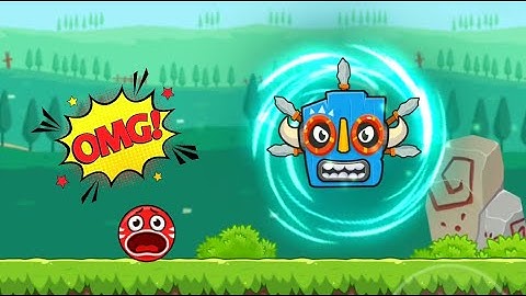Bounce Ball 6: Red Bounce Ball Hero | Levels 11-15 | Boss Fight