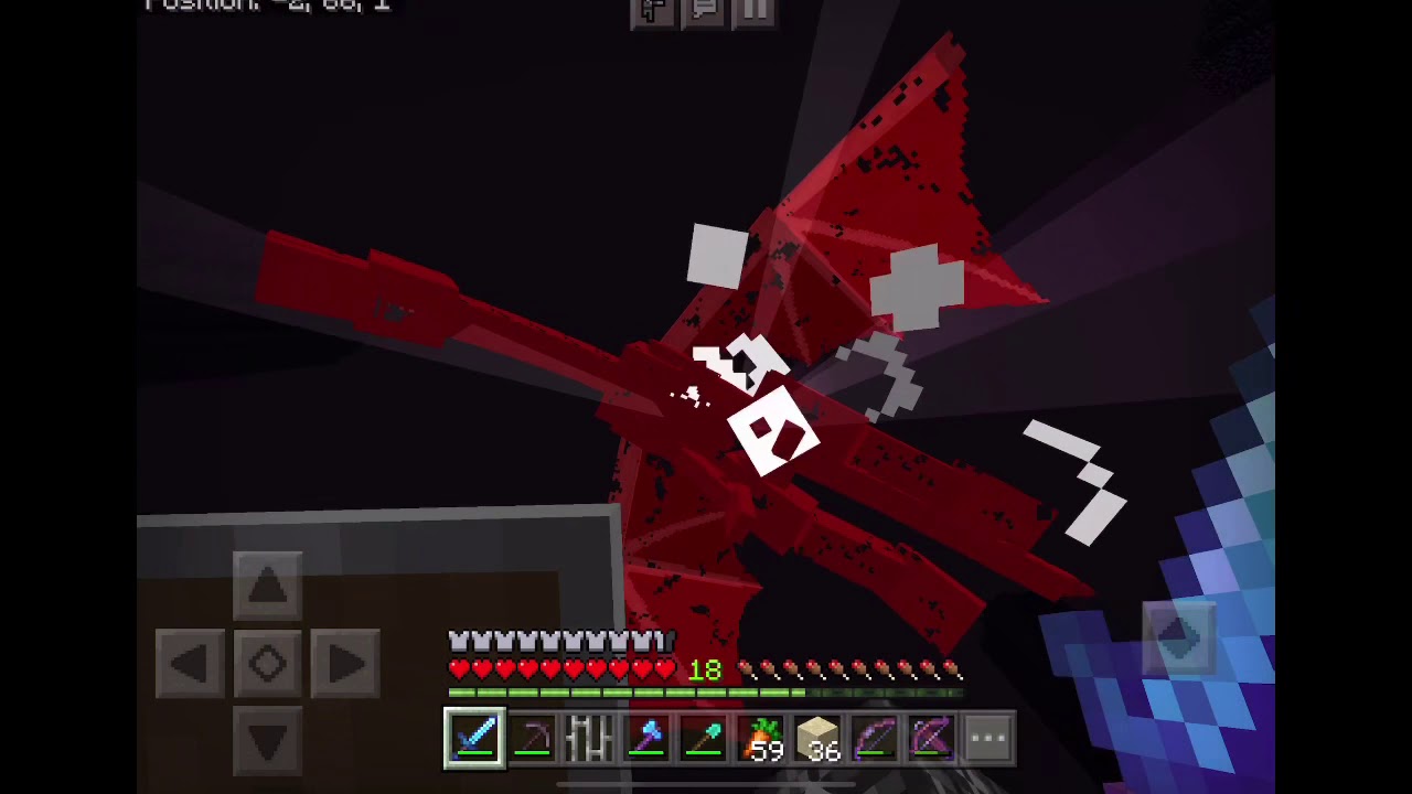 I Beat The Ender Dragon (sadly with cheats on) YouTube