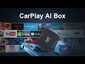 CarPlay AI Box with CarlinKit, 4G-LTE Cellular Wireless Android Auto Wireless CarPlay