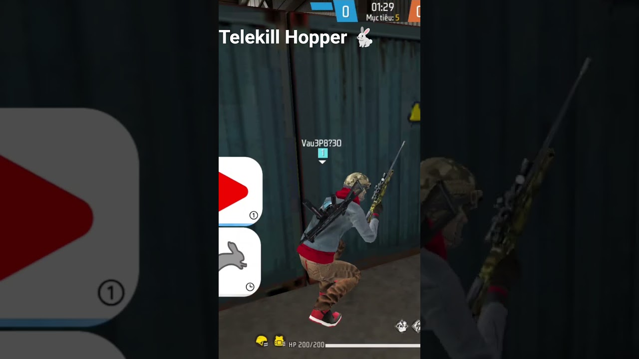 TeleKill Hopper 🐇 