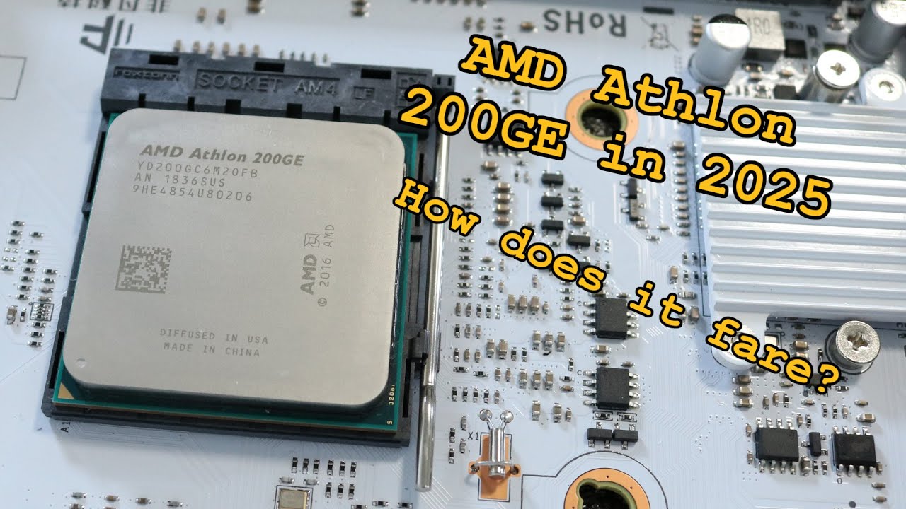 AMD Athlon 200GE in 2025 How does it fare? #pcmasterrace - YouTube